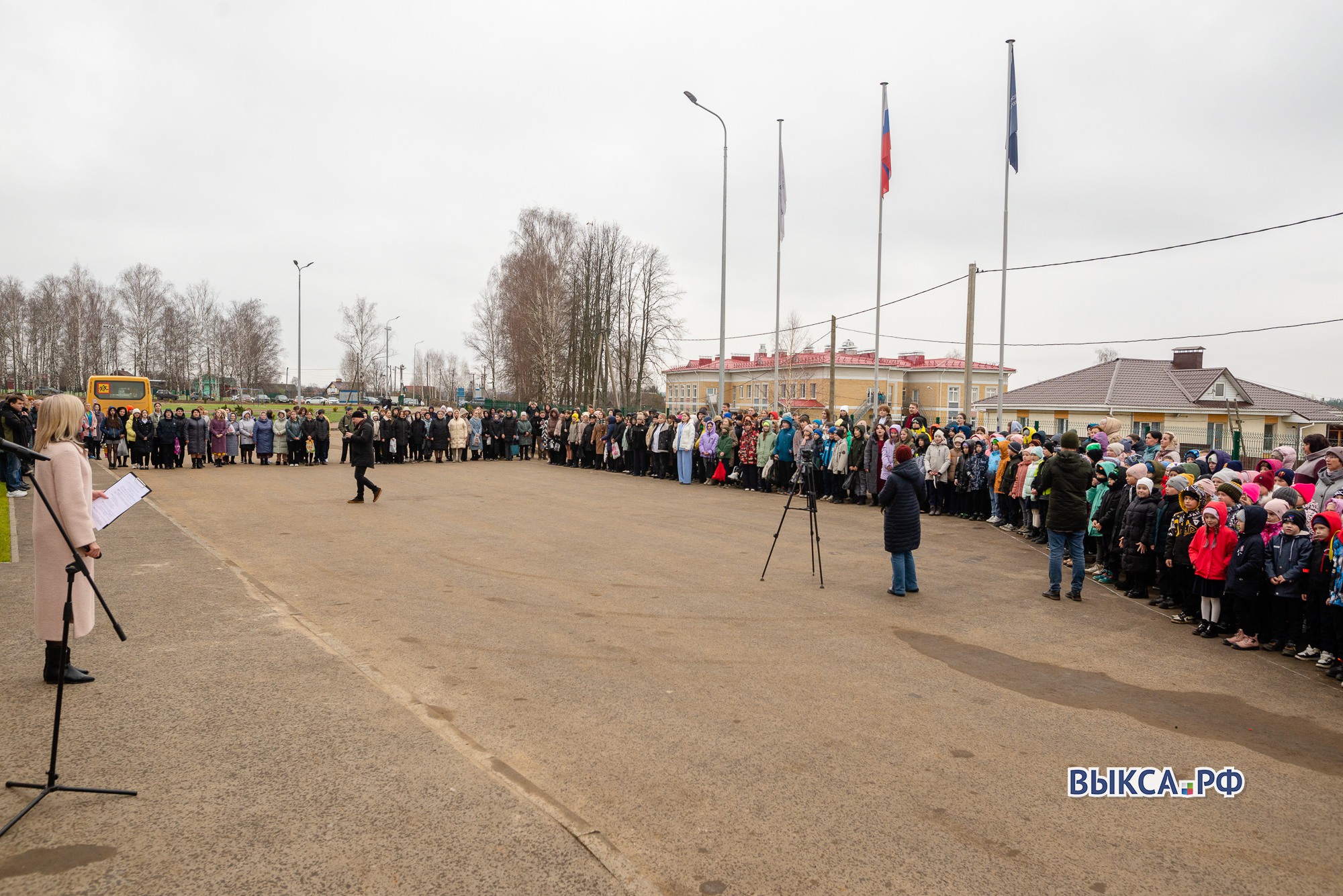 Первый звонок прозвенел в новой Вильской школе ?